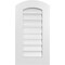 Ekena Millwork Arch Top Surface Mount PVC Gable Vent: Non-Functional, w/ 3-1/2"W x 1"P Standard Frame, 16"W x 28"H GVPAR16X2801SN - alternate 1